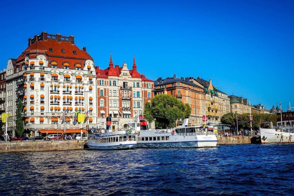Apartmán Laegenhet Med Fantastiskt Laege Stockholm Exteriér fotografie